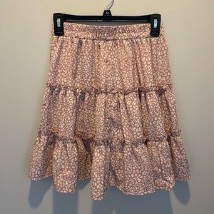 Pink skirt